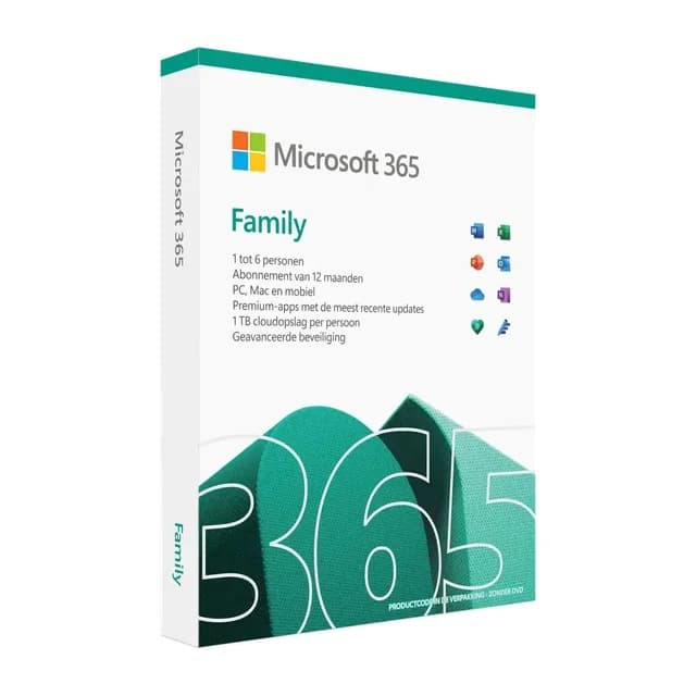Microsoft 365 Famille licentie kopen, direct geleverd bij Liceon